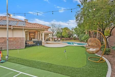 Lux 5Br Vegas Home W Pool, Spa, Games, Near Strip Las Vegas Bagian luar foto