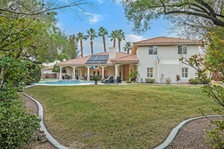 Lux 5Br Vegas Home W Pool, Spa, Games, Near Strip Las Vegas Bagian luar foto